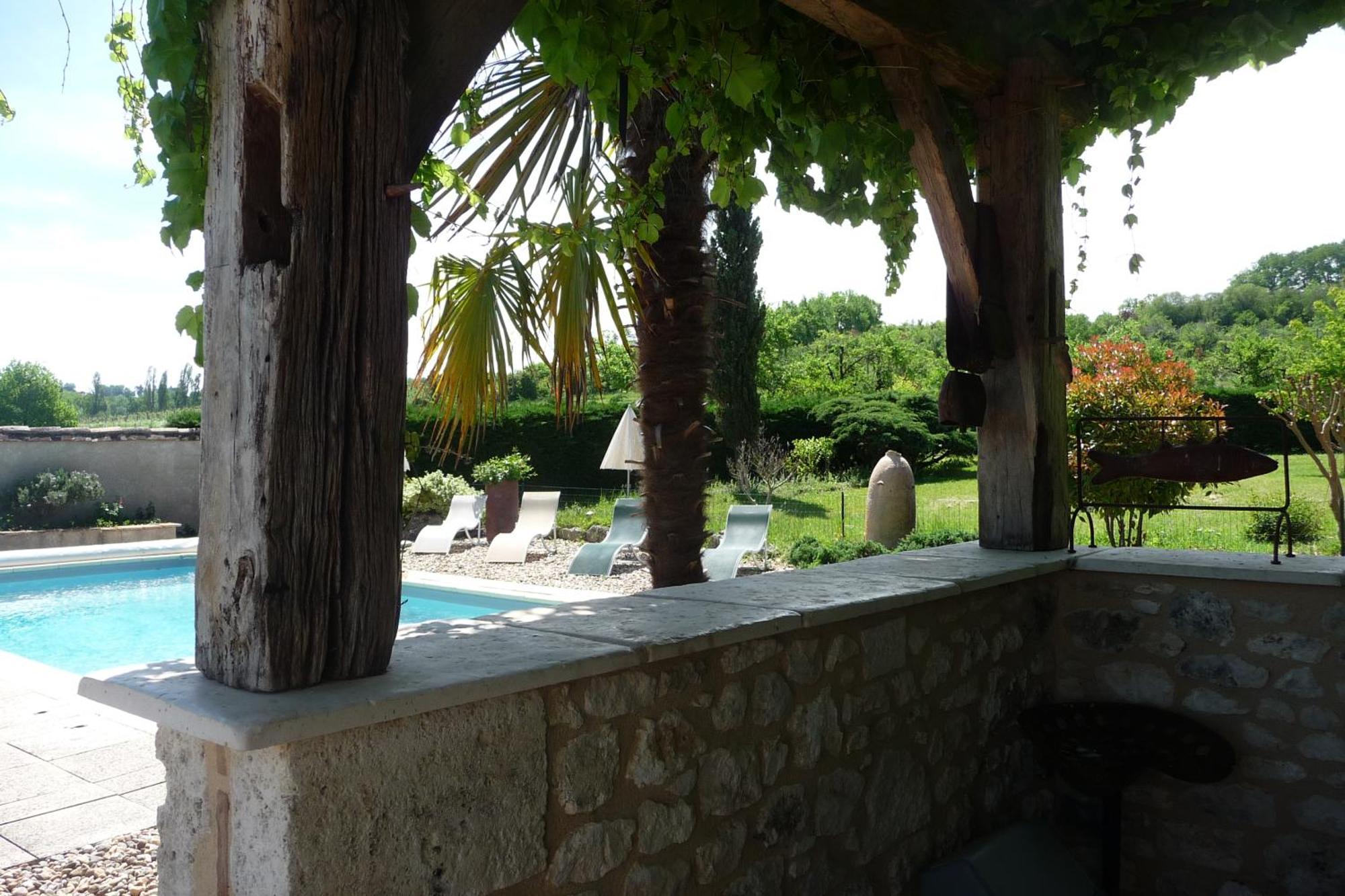 Domaine De La Queyssie Bed & Breakfast Saussignac Dış mekan fotoğraf